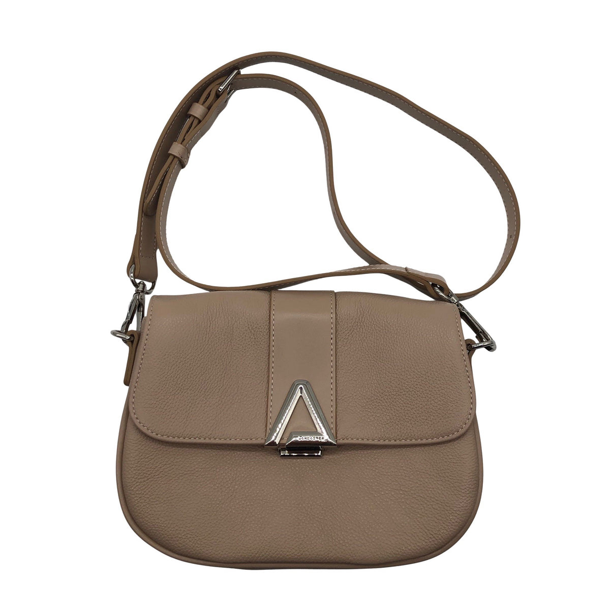 Unisex Lancaster - Õlakott, suurus Midi - Beige (1)