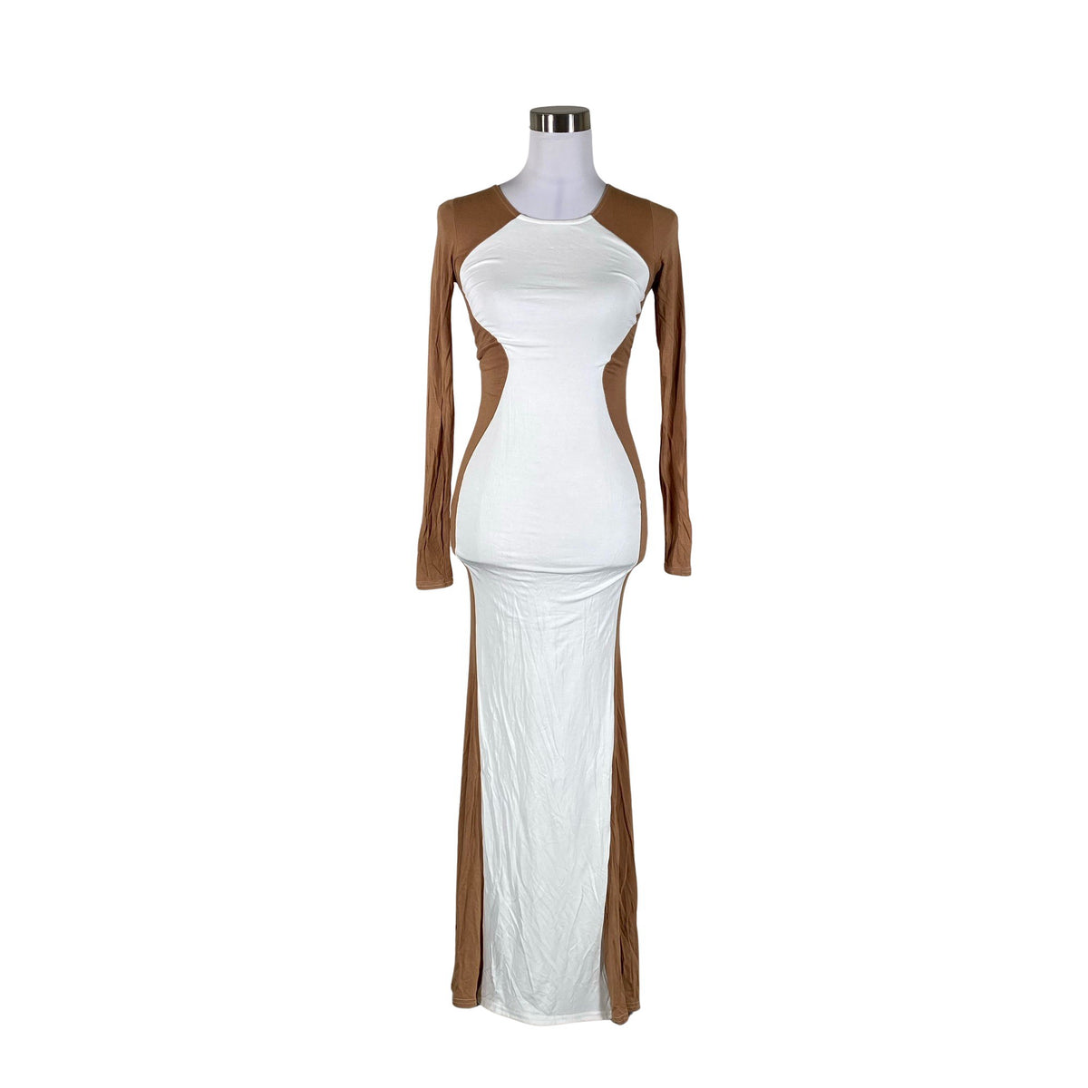 Unisex Rebecca Stella - Maksikleit, suurus 32 - Pruun (1)