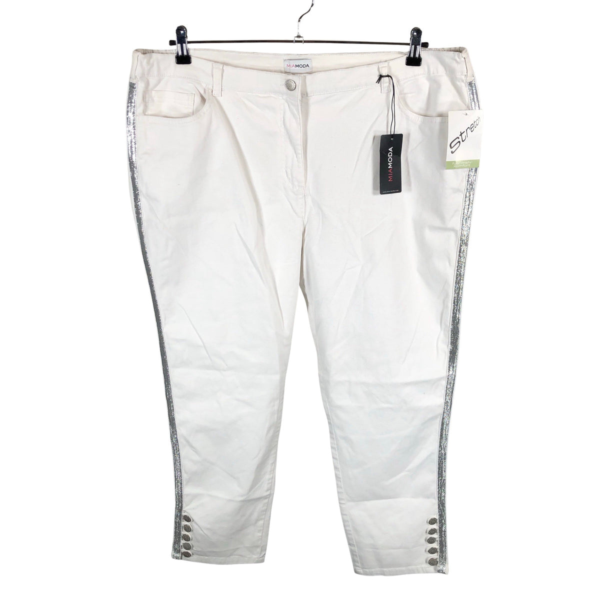 Unisex Mia Moda - Teksad, suurus 50 - Valge (1)
