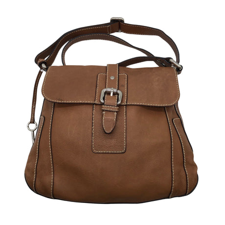 Unisex Fossil - Õlakott, suurus Midi - Pruun ()