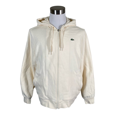 Unisex Lacoste - Dressipluus, suurus XL - Looduslik valge ()