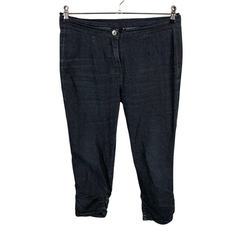 Unisex Fransa - Teksast poolpikad püksid, suurus 38 - Hall ()