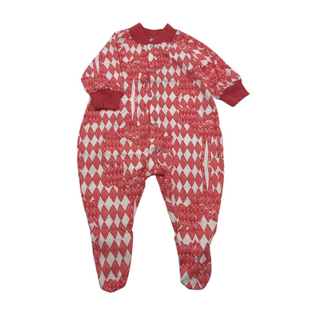 Unisex Pikkuset - Pükskostüüm, suurus 56 - 62 - Punane ()
