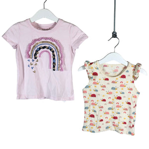 Unisex Hello Baby - T-särk, suurus 86 - 92 - Heleroosa (1)