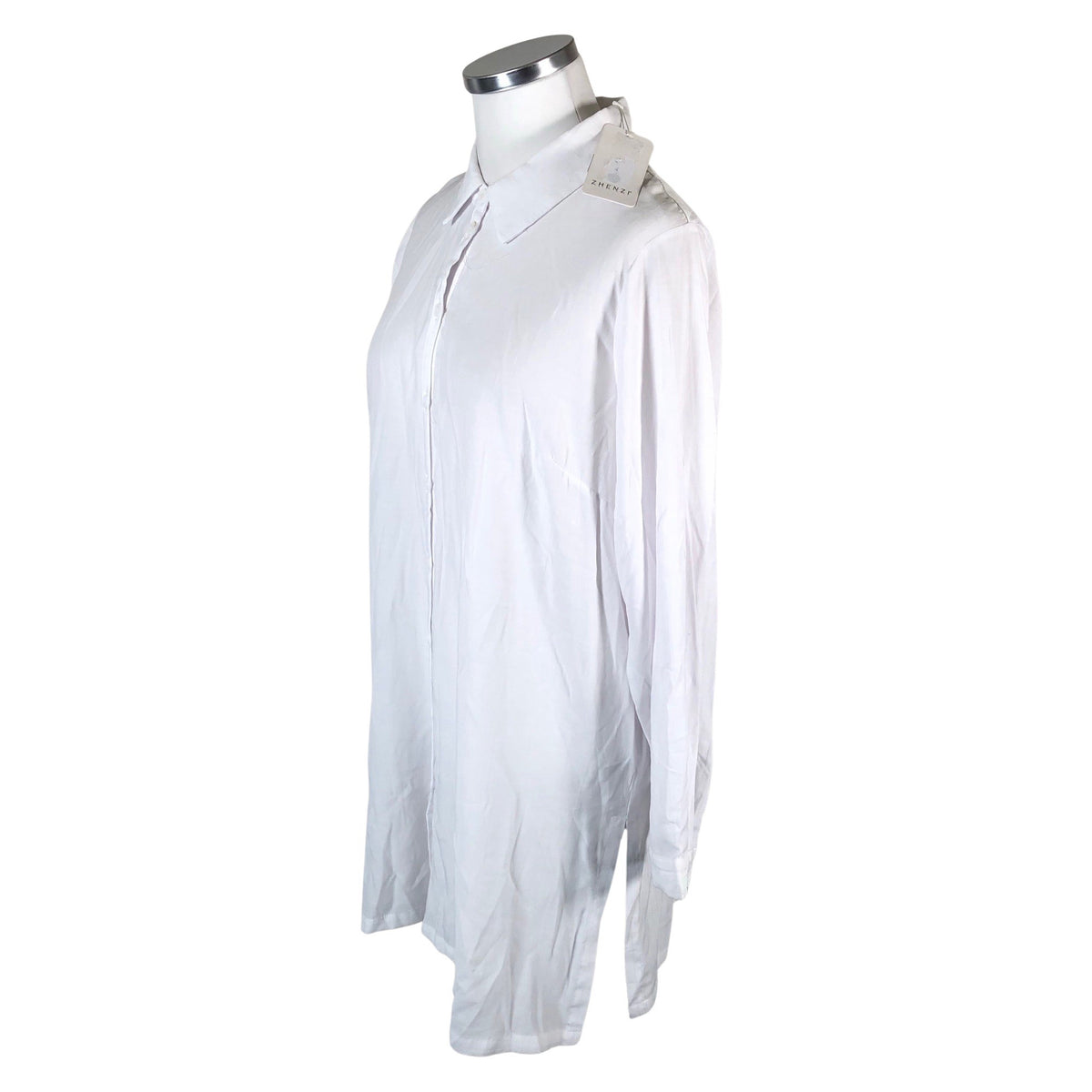 Unisex Zhenzi - Mitteveniv tuunika, suurus 46 - Valge (2)