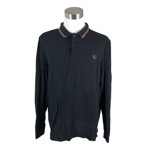 Unisex Fred Perry - Polosärk, suurus XXXL - Must (1)