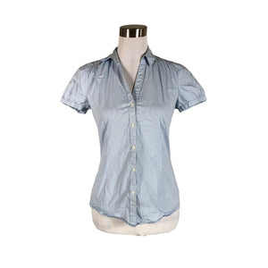 Unisex Esprit - Lühikeste käistega pluus, suurus 34 - Helesinine (1)