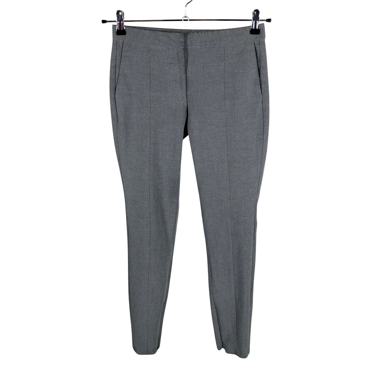 Unisex Selected - Mittevenivad püksid, suurus 34 - Hall (1)