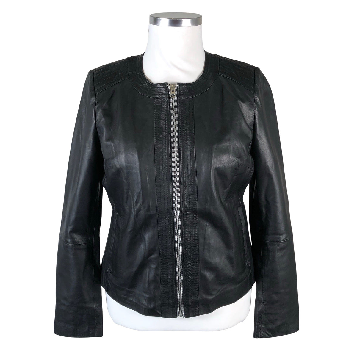 Unisex Etcetera - Nahktagi, suurus 42 - Must (1)