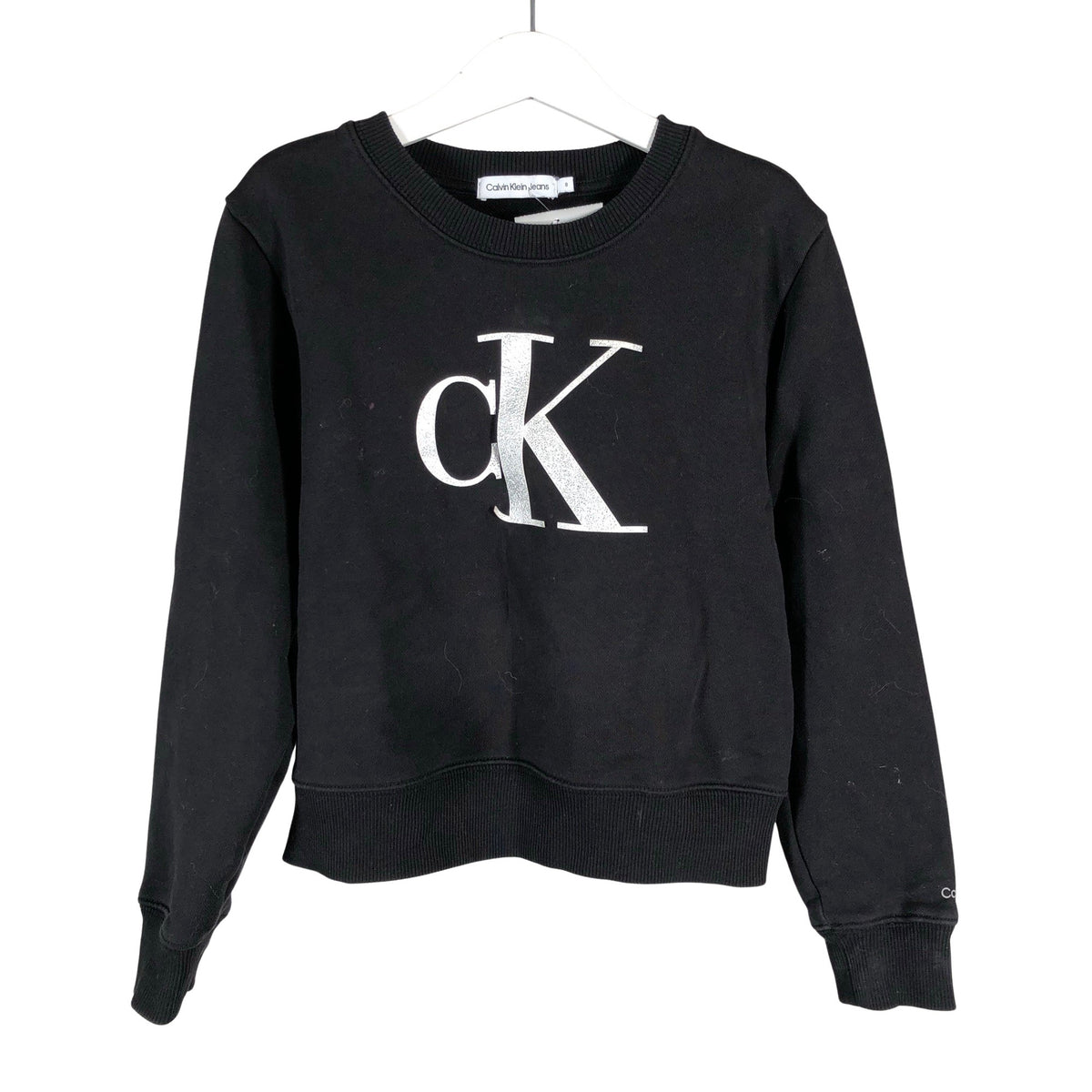 Unisex Calvin Klein Jeans - Dressikangast pluus, suurus 122 - 128 - Must (1)