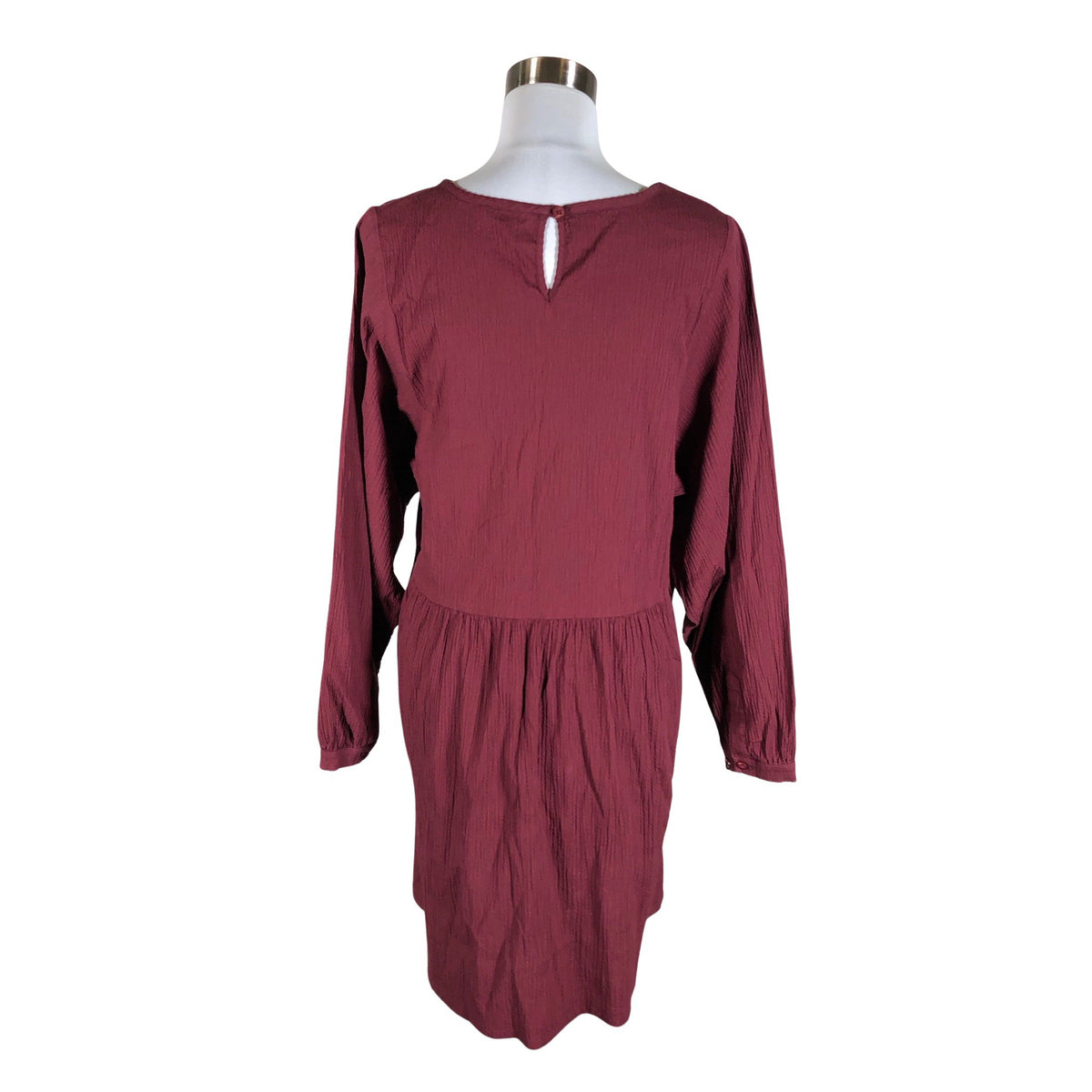 Unisex Nanso - Mitteveniv kleit, suurus 38 - Veinipunane (2)
