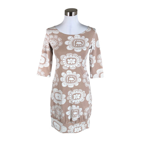 Unisex Taimi - Trikotaažist kleit, suurus 36 - Beige ()