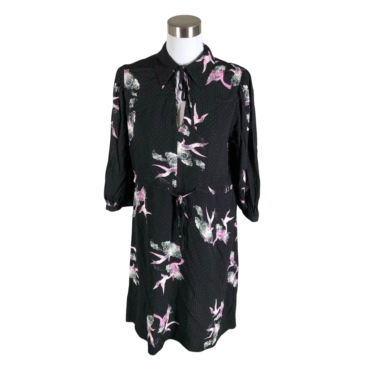 Unisex Selected - Mitteveniv kleit, suurus 38 - Must (1)