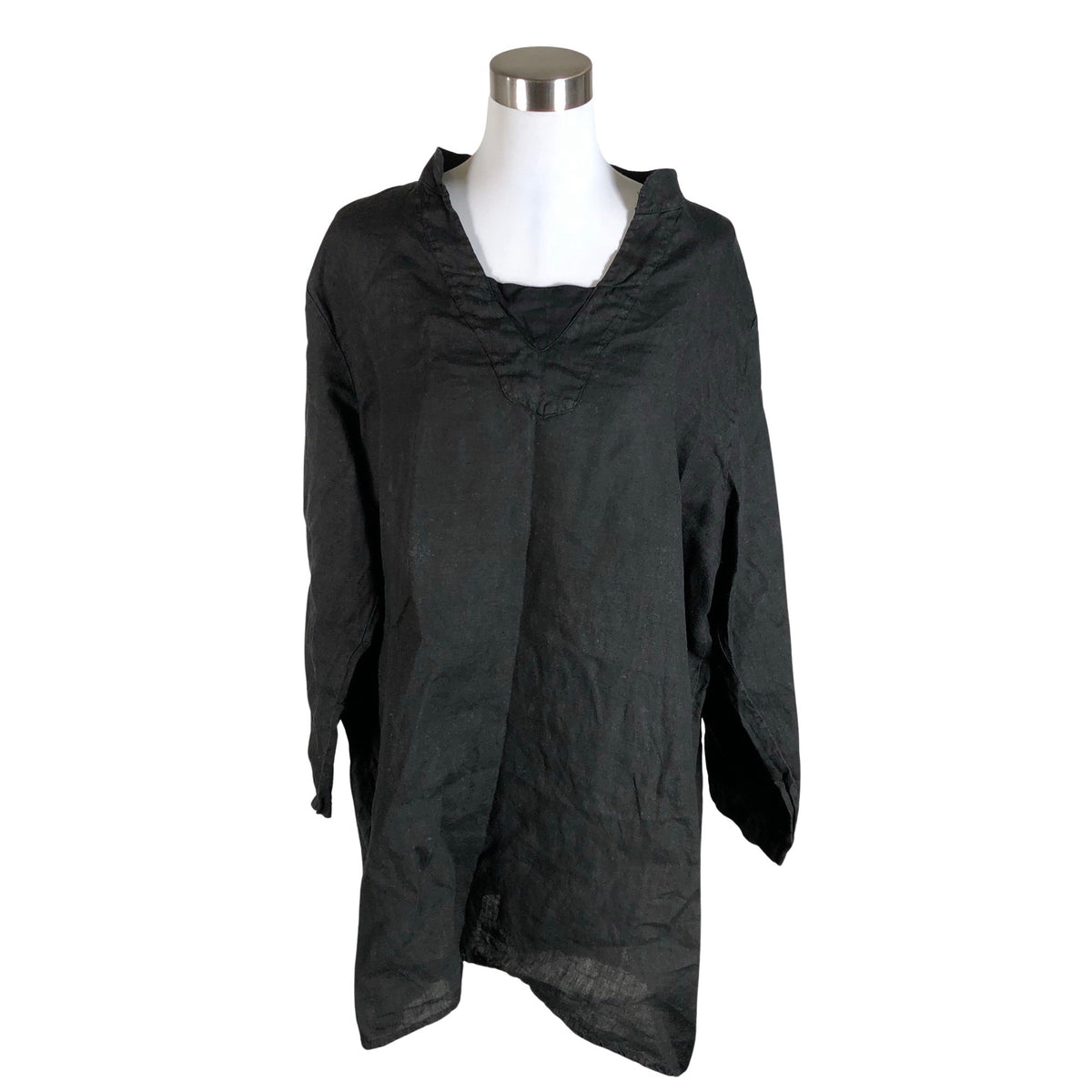 Unisex Bohemiana - Mitteveniv tuunika, suurus 40 - Must (1)