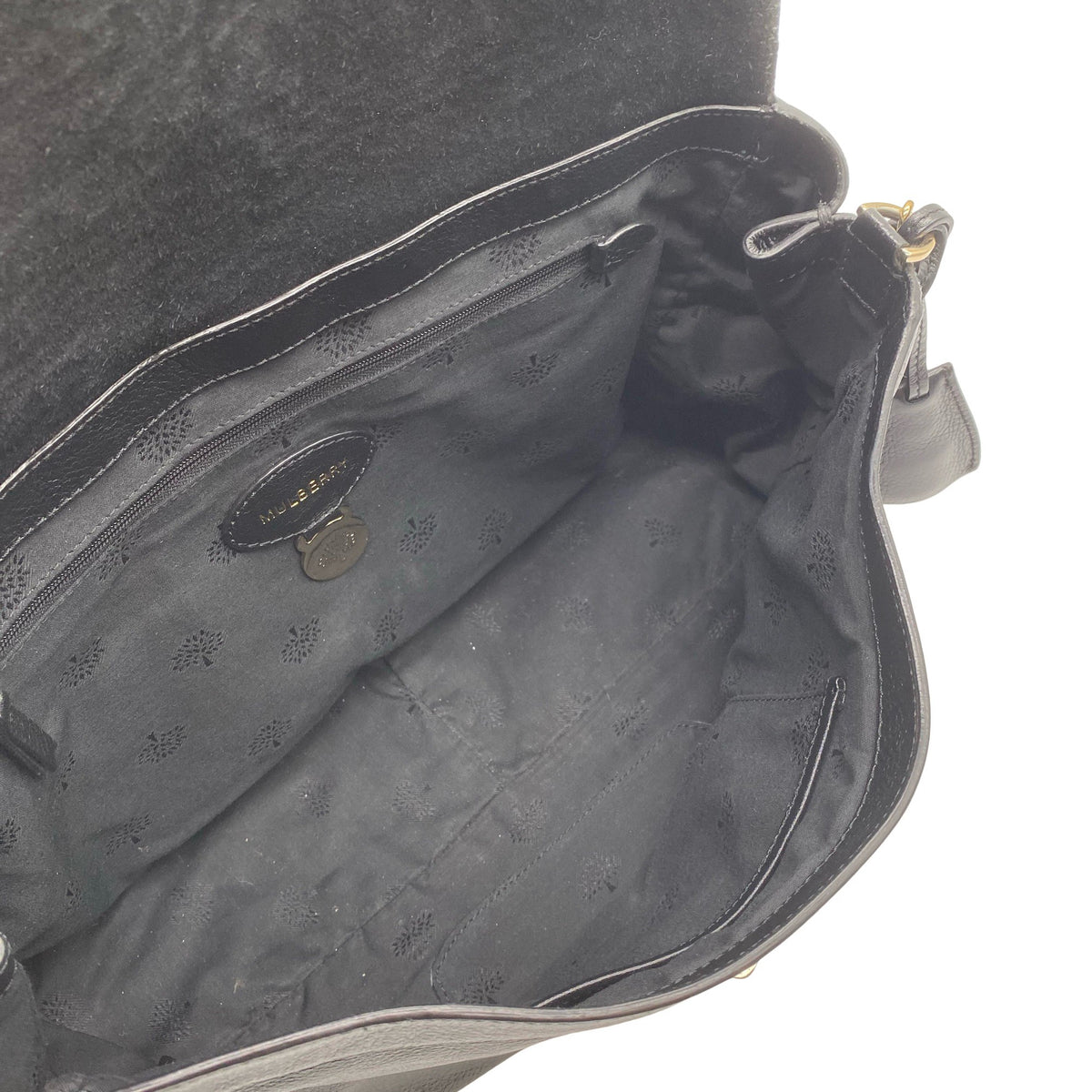 Unisex Mulberry - Õlakott, suurus Midi - Must (3)