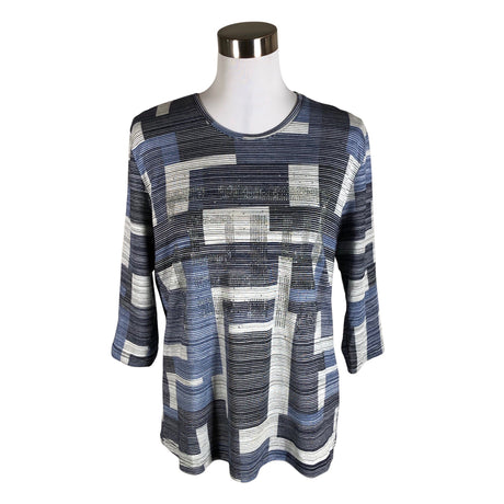 Unisex Share - Trikotaažist pluus, suurus 40 - Must ()