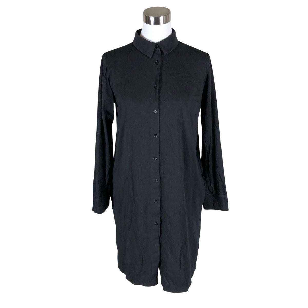 Unisex Zeze - Trikotaažist kleit, suurus 40 - Must (1)