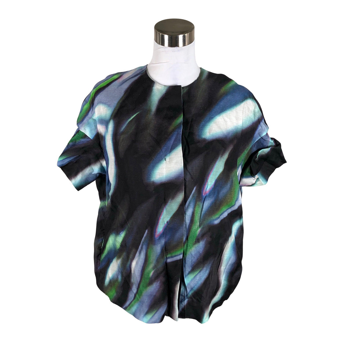 Unisex COS - Lühikeste käistega pluus, suurus 34 - Must (1)