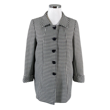 Unisex Tahari - Villane mantel, suurus 42 - Valge ()