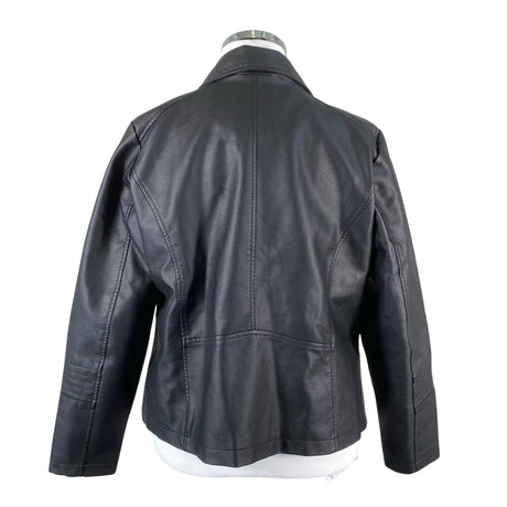 Unisex Zizzi - Nahktagi, suurus 48 - Must (2)