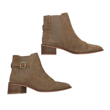 Unisex Kiomi - Poolsaapad, suurus 38 - Pruun ()