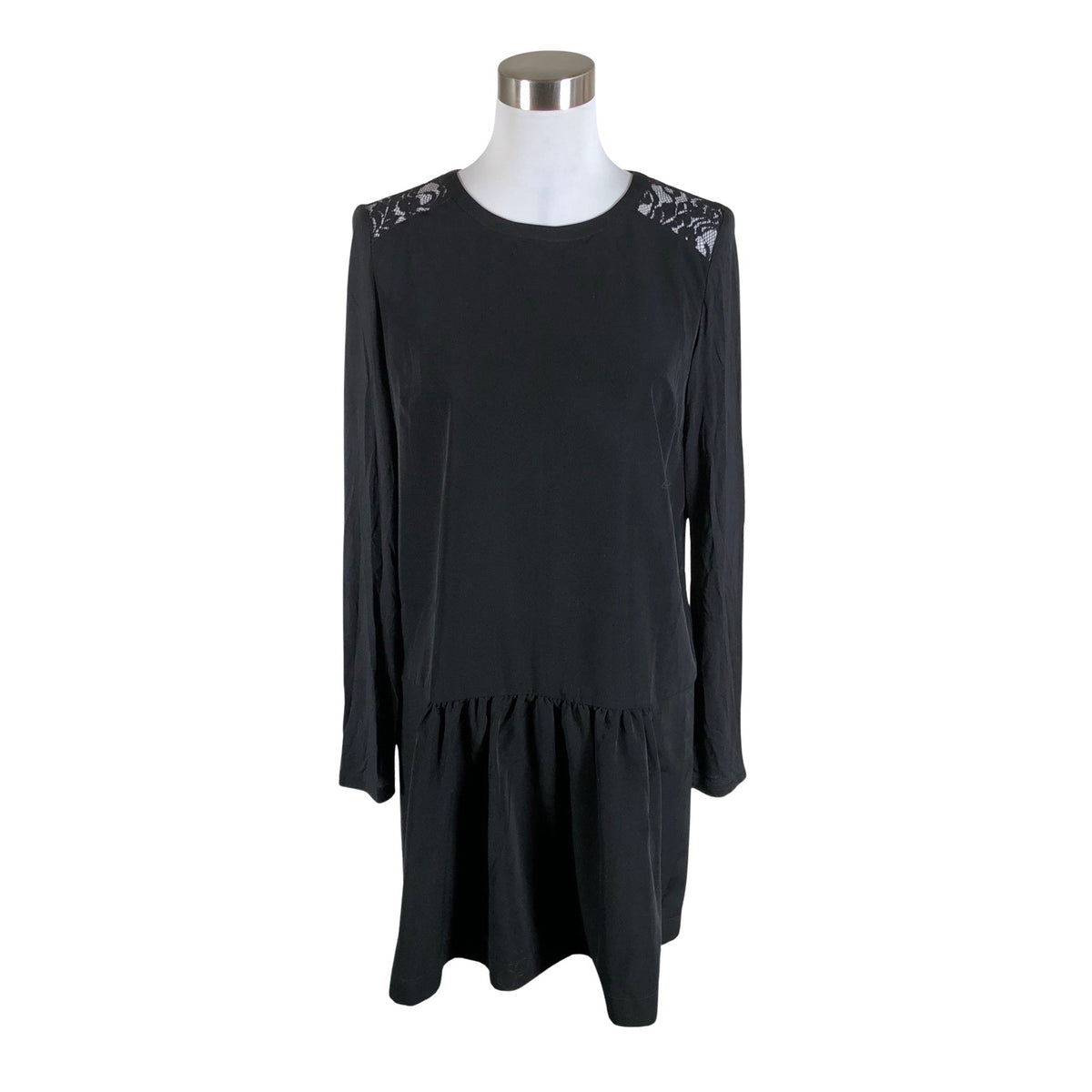Unisex Maison Scotch - Õhuke kleit, suurus 36 - Must (1)