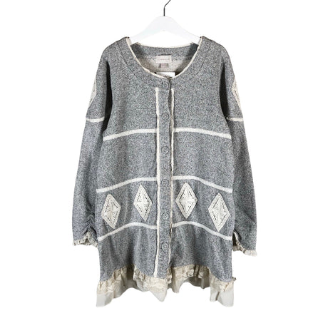Unisex Creamie - Kardigan, suurus 140 - 146 - Hall ()