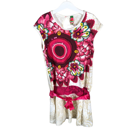 Unisex Desigual - Trikotaažist kleit, suurus 146 - 152 - Beige ()