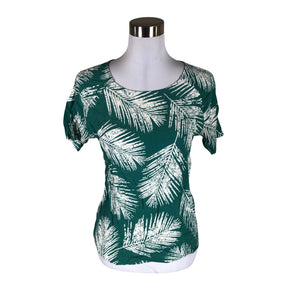 Unisex Soaked - Lühikeste käistega pluus, suurus 36 - Roheline (1)