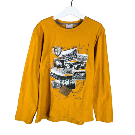 Unisex Cyrillus - Trikotaažist pluus, suurus 134 - 140 - Kollane ()