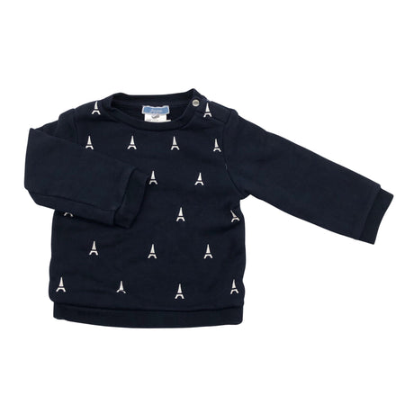 Unisex Jacadi - Dressikangast pluus, suurus 74 - 80 - Sinine ()