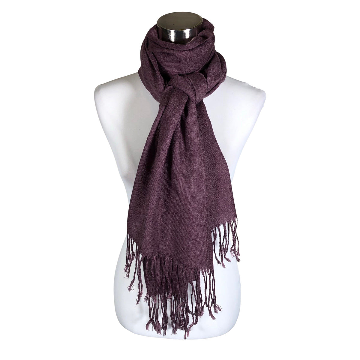 Unisex Pashmina - Õhuke sall, suurus Maxi - Lilla (1)