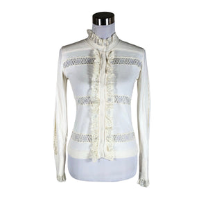 Unisex Blumarine - Kardigan, suurus 38 - Looduslik valge (1)