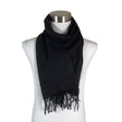 Unisex Balmain - Õhuke sall, suurus Maxi - Must ()
