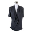 Unisex Jane Norman - Lühikeste käistega pluus, suurus 40 - Hall ()