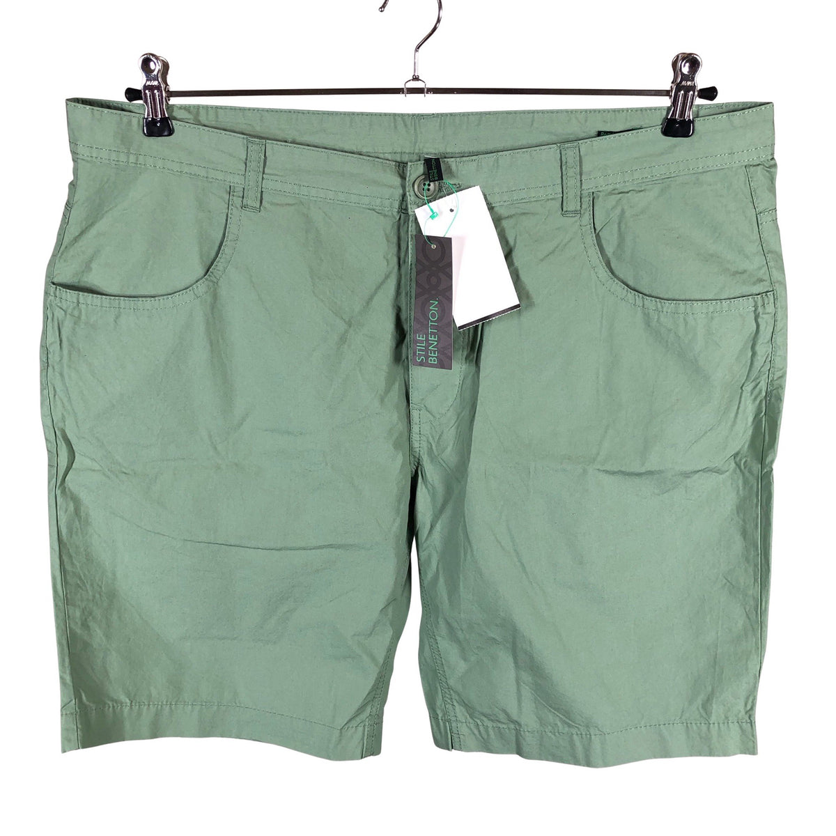 Unisex Benetton - Lühikesed püksid, suurus 52 - Roheline (1)