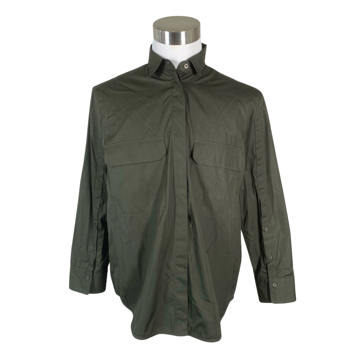 Unisex Massimo Dutti - Triiksärk, suurus M - Roheline (1)