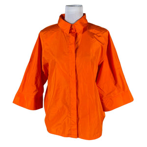 Unisex KKarvinen - Lühikeste käistega pluus, suurus 40 - Oranž (1)
