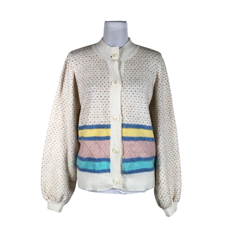 Unisex Nümph - Kardigan, suurus 36 - Looduslik valge ()
