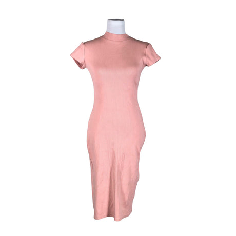 Unisex Glamorous - Trikotaažist kleit, suurus 36 - Heleroosa ()