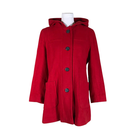 Unisex Erich Fend - Villane mantel, suurus 40 - Punane ()