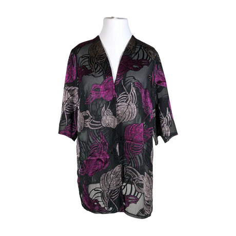 Unisex Lena - Kardigan, suurus 46 - Must ()