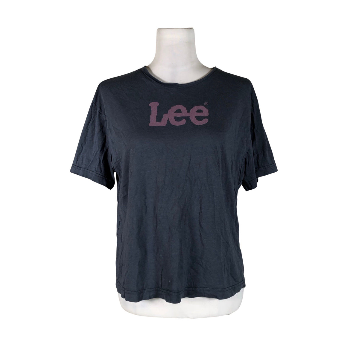 Unisex Lee - T-särk, suurus 40 - Hall (1)