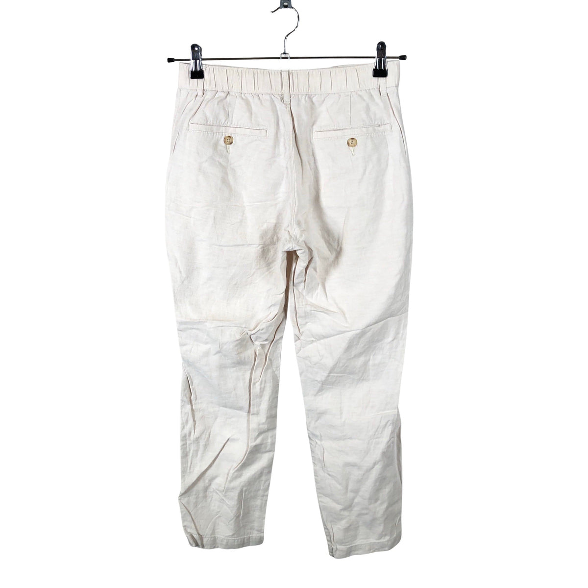 Unisex Uniqlo - Mittevenivad püksid, suurus XS - Beige (2)