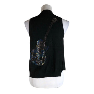 Unisex Zadig & Voltaire - Kootud vest, suurus 36 - Must (2)