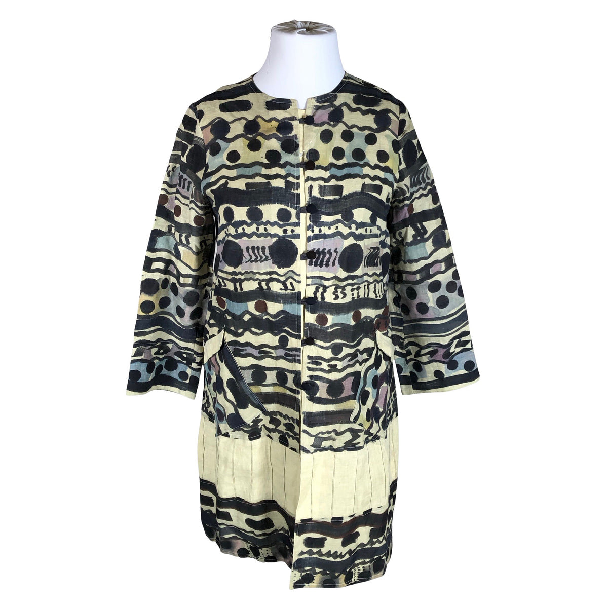 Unisex Handmade - Bleiser, suurus 42 - Kollane (1)