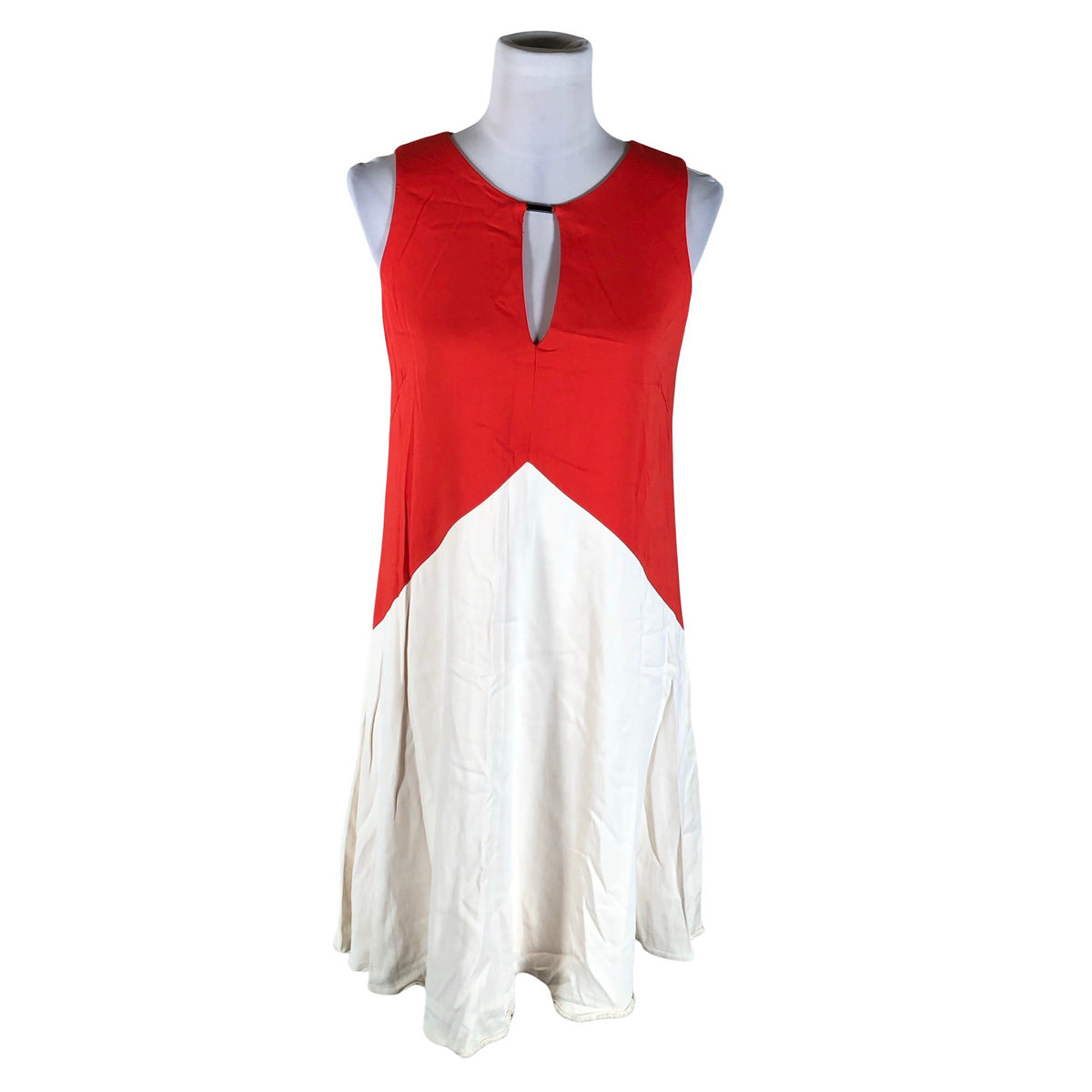 Unisex Ossie Clark - Mitteveniv kleit, suurus 36 - Punane (1)
