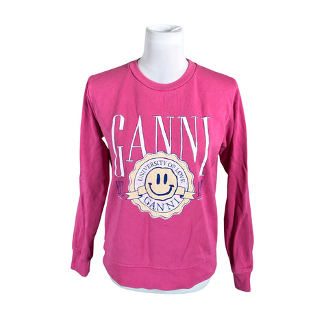 Unisex Ganni - Dressikangast pluus, suurus 34 - Roosa ()