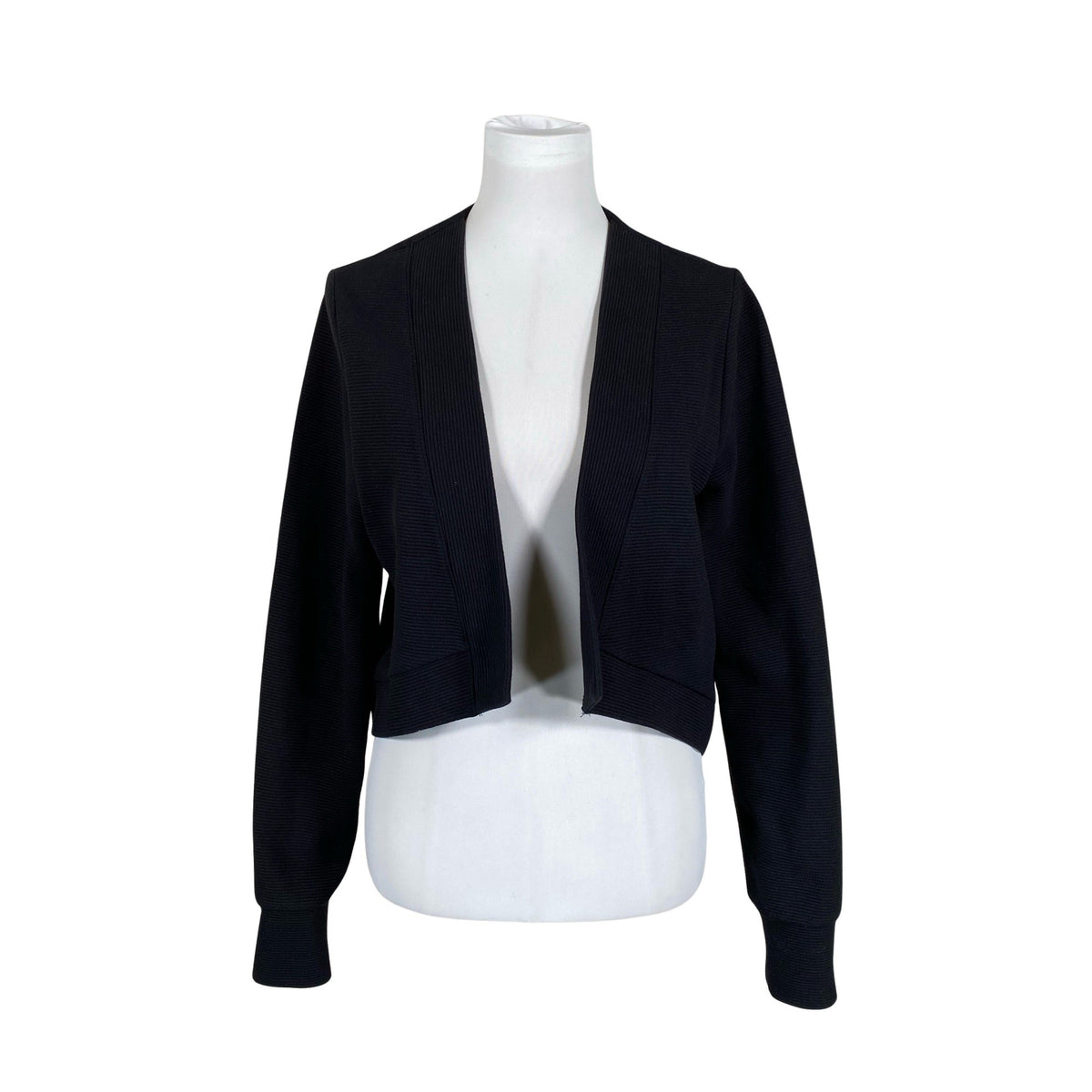 Unisex NOSH - Trikotaažist boolero, suurus 40 - Must (1)