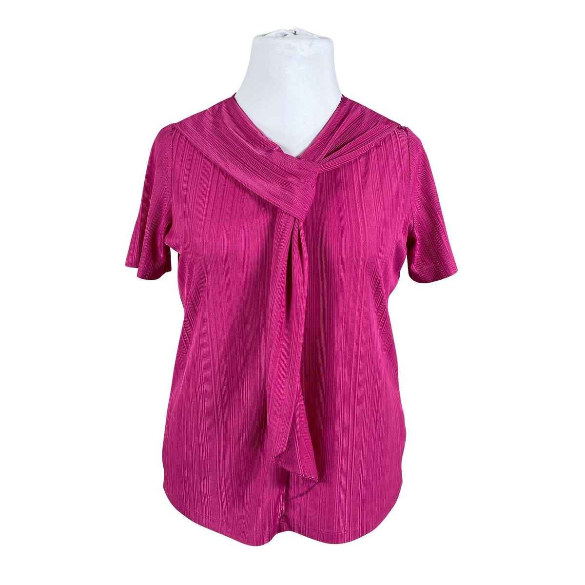 Unisex Paola - Lühikeste käistega pluus, suurus 42 - Roosa (1)